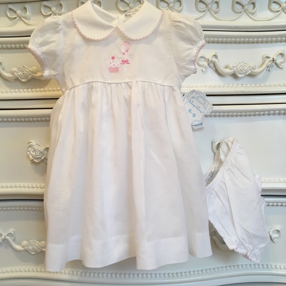 Kissy Kissy Dresses 29 Nwt Kissy Kissy 3pc Dress Set 69m White